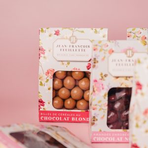 Billes de céréales au chocolat blond